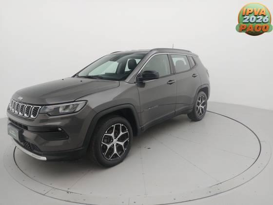 JEEP COMPASS 1.3 T270 TURBO FLEX LONGITUDE AT6